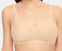 Wacoal Perfect Primer, a great full coverage wireless bra on sale. Color Sand. Style 852313.