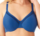 Wacoal Perfect Primer, a full coverage, full figure bra in a Monaco Blue color. Style 855213.