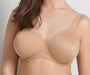 A best selling Rosa Faia bra, Twin. Seamless, moulded, double layered cups lay like an extra skin on your body. Color beige. Style 5490.