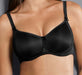 Anita Lace Rose, a wireless, classic tshirt style bra with great shape and smooth lines. Color black. Style 5618.