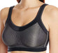 Anita Momentum, a wireless sports bra. A premium bra on sale. Color black. Style 5529.