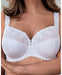From Anita's Rosa Faia line, Grazia, a full cup bra ideal for the full bust. A deep cup bra. Color White. Style 5639.