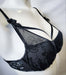 Aubade Siberian Dream, a half cup luxury bra on sale. Color Black. Style X414.