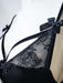 Aubade Siberian Dream, a half cup luxury bra on sale. Color Black. Style X414.