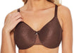 Chantelle C Magnifique, a beautiful tshirt minimizer bra. Reduce bust size by a cup size. Color Walnut. Style 1891.