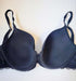 Chantelle C Chic, a tshirt spacer bra. Color Black. Style 3585.