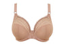 Elomi Matilda, a great plunge bra for the full bust. Color Cafe Au Lait. Style EL8900.