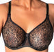 Empreinte Allure, a full coverage bra that blends innovation and luxury. Color Black. Style 07205.