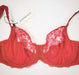 Empreinte Flora, a full cup bra on sale. Color Rouge Tentation. Style 07199.