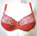 Empreinte Flora, a full cup bra on sale. Color Rouge Tentation. Style 07199.