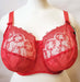 Empreinte Louise, a plus size full cup bra on sale. Color Rouge Intense. Style 07184.