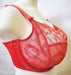 Empreinte Louise, a plus size full cup bra on sale. Color Rouge Intense. Style 07184.