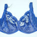 Empreinte Thalia, a premium plus size bra that is all support and no blandness. Style 0756. Color Shiny Blue.