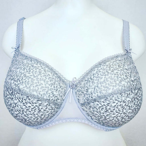 Empreinte Kate, an ideal plus size bra in a full cup. Color Grise Cendre. Style 07187.