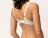 Empreinte Romy, a demi cup bra with beautiful detail. In demand, get this Empreinte bra on sale. Color Amande. Style 08212.