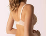 Empreinte Swan, a seamless plunge bra. On sale. Color Plume. Style 31210.