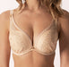 Empreinte Swan, a seamless plunge bra. On sale. Color Plume. Style 31210.