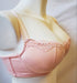 Ewa Michalak Magnolia, a demi padded bra, with removable cookies. Ideal for plus size women. Color Powder Pink. Style 694.