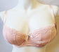 Ewa Michalak Magnolia, a demi padded bra, with removable cookies. Ideal for plus size women. Color Powder Pink. Style 694. 