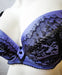 Ewa Michalak a soft, padded, plunge bra. Nununu, a great plus size bra. Color Violet. Style 1200.