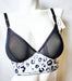 Fortnight longline wireless bra. Color Black. Style 1299-11.