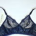 Fortnight Ivy, a longline bra with no wire. Color Black. Style 871-11.