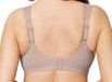 Glamorise Full Figure, a wireless plus size bra. Color Beige. Style 1080.