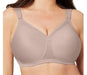 Glamorise Full Figure, a wireless plus size bra. Color Beige. Style 1080.