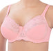 Glamorise, Lacy Wonderwire, a great plus size bra. Color Pink. Style 9035.