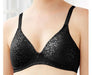 Glamorise Perfect A. A seamless, wireless, tshirt bra for great shape, support, and comfort. Color Black. Style 3010.