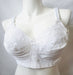 Goddess Floral lace, a wireless full coverage bra on sale. Color white. Style 650.