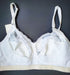 Goddess Floral lace, a wireless full coverage bra on sale. Color white. Style 650.