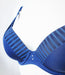 Marie Jo Salvador, a padded plunge bra. Color Royal Blue. Style 0121896.