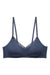 Natori Bliss wireless nursing bra. A soft, comfortable bra. Color Ash Navy. Style 765058.