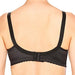 Naturana, a wireless minimizer bra ideal for plus size women. Color Black. Style 5063.