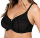 Parfait Enora, a beautiful minimizer bra with all over lace. Color Black. Style P5272.