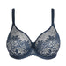 Prima Donna Divine, a seamless, beautiful bra for the plus size, full bust woman. Color Submarine. Style 0162650.