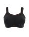 This great sports bra for the full bust from Panache's Sculptresse line is one of the better plus size sports bras in the market. Has an underwire. Black. Style 9441.