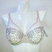 A full cup Simone Perele bra on sale, Java, made of a beautiful sheer lace with beautiful embroidery. Color Linen. Style 12G319.