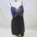 Wacoal Lace Affair, a delicate chemise with wonderful lace. Color Black. Style 812256.