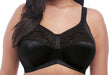 This super comfortable Elomi plus size bra is a softcup, wireless bra with amazing support and shape. Get this bra at a low price. Color black. Style 4033.