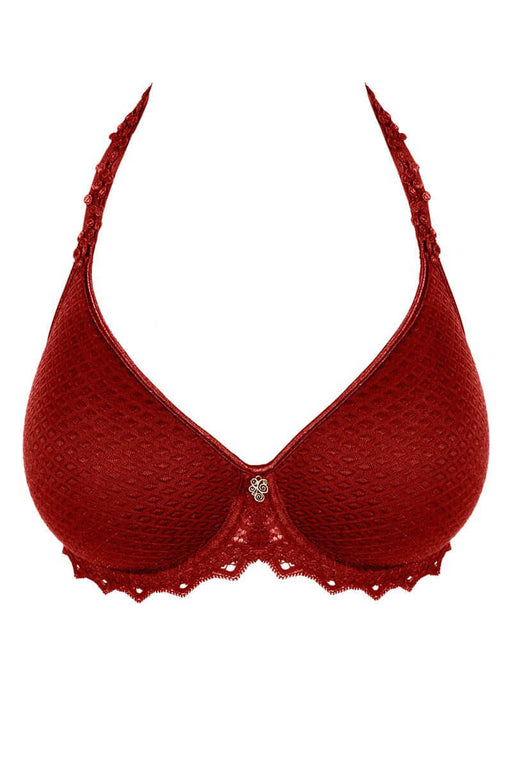 Empreinte Cassiopée Seamless Full Cup Bra in Fusion Red - Busted Bra Shop