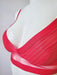 A wireless Marie Jo bra, Salvador, with demi cups. Lots of style and on sale. Color True Red. Style 0121894.